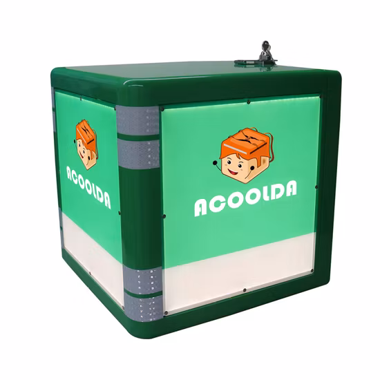 Saco personalizado da entrega do alimento da caixa do refrigerador do organizador da lata não